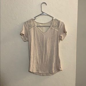 Tan shirt! Size small